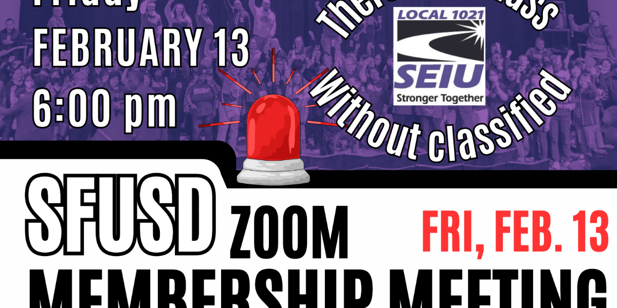 Emergency Member Meeting Friday 2/13 at 6pm